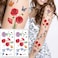 Supperb Temporary Tattoos - Hand drawn Colorful Flower Tattoo Sleeve Large Tattoo Arm Tattoo