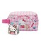 Cute Travel Toiletry Bag for Women &amp; Girls, Large Capacity Hanging Dopp Kit Water Resistant Cosmetic Pouch, PU Leather Cosmetic Makeup Bag Organizer