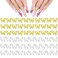 60Pcs Butterflies Nail Charms for Shiny Gold Silver Crystals Nails, Art 3D Metallic Fairy Nail Gems Butterflies Decoration Supplies for Women Girls Nails DIY Manicure Jewelry