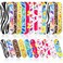 Sumind 100 Pack Nail Files Double Sided Emery Boards Manicure Tools (Vibrant Style)