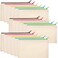 Frienda 18 Pieces Canvas Makeup Bag Multipurpose Cosmetic Bag Travel Toiletry Pouch Pen Coin Bag Blank DIY Bag with Zipper for Women Girls (L)