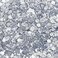 Penta Angel Chunky Glitter 50g/1.76oz Metallic Glitter Powder Craft Sequins Flakes for Resin Art Nail Makeup Face Body Festival Decoration (Silver)