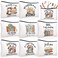 8 Pcs Book Club Gifts Book Lovers Makeup Bag Gifts for Women Cosmetic Bag with Zipper Pouch for Teen Adult Women Lovers Librarian Bookish Club Gifts(Book,Flower)