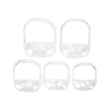 5 Pcs Mens Beard Shaping Template Tool Easy to Use Goatee Beard Shaper for Perfect Beard Styles