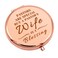 Pastor Wife Appreciation Gifts Compact Makeup Mirror for Her Religious Gift for Minister's Wife Pastor Wife Birthday Gift Religious Gift for Women Pastor Wife Christian Gift Folding Makeup Mirror