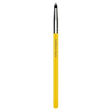Bdellium Tools Professional Makeup Brush - Studio Series 716 Smoky Eyeliner - With Soft Synthetic Fibers, For Thick Lining (Yellow, 1pc)