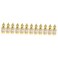 Healifty 12 Pcs Essential oil bottling essential oil bottles roller perfume retro perfume container arabian perfume bottles empty decorative vial sample vials filling travel