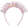 CIEHER Birthday Tiara, Birthday Headband for Women and Girls, Happy Birthday Decorations and Gifts - Pink