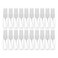 NOLITOY 40 Pcs Spray Bottles Clear Glass Perfume Bottles, Refillable Fine Mist Perfume Atomizer Portable Empty Sample Bottles Containers for Cleaning, Essential Oils, Travel (20 ml)