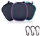 3PCS Portable Essential Oil Carrying Case Hold 6 Bottles Mini Essential Oil Storage Bag Organizer Hard Shell Carry Pouches Hold Up To 1ml 2ml 3ml 5ml Essential Oils