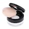 AKOAK Capacity 20 ml(0.67 oz) Empty Reusable Plastic Loose Powder Compact Container DIY Makeup Powder Case with Sponge Powder Puff,Mirror and Elasticated Net Sifter