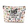 VICBOU Italy Lover Cosmetic Bag - Multicolor, Waterproof, Lightweight, Reusable - Perfect for Travel, Makeup - Cosmetic Case