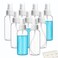 ZEJIA 9 Pack Small Spray Bottle, 2.7oz/80ml Travel Spray Bottle, Empty Fine Mist Spray Bottles, Refillable Mini Spray Bottles with Labels