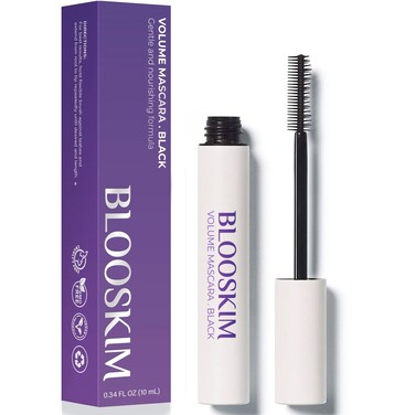Mascara for Older Women 60 Plus, Prime Mascara, Lengthening &amp; Strengthening Lash Mascara for Mature Women, Volumizing, Long Stay - Black 0.24 FL OZ