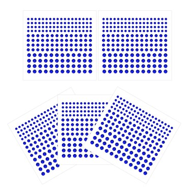 5 Sheets Face Gems Jewels Rhinestone Stickers, 4 Size Self Adhesive Gems Stickers DIY Bling Jewel Crystal Craft Stickers for Nails Hair Face Eyes Body Makeup (Blue)