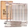 Make up Brushes, 20 Pcs Professional Makeup Brushes Set Foundation Eyeshadow Blush Brush,Travel Kabuki Blending Concealers Face Powder Eye Makeup Brush Sets with Gift box