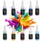 Tattoo Ink Set 1/6 oz (5ml) Tattoo Supply 10 Colors Pigment Kit Ink
