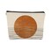 Makeup Bag for Women Gift, Sunshine Sunset Sun Horizon Makeup Bag,Abstract Mid-Century Modern Art Cosmetic Bag Best Gift Idea for Teen Girls Women Sister Her Travel Makeup Bag