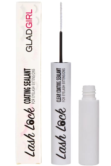 GladGirl Lash Lock Clear Coating Sealant for Eyelash Extensions - Ultimate Aftercare - Long-Lasting, Waterproof, Enhances Shine, Protects &amp; Extends Lash Life, 4ml