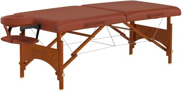 Master Massage Fairlane Sport Size Portable Massage Table, 25 Inch- Lightweight and Supportive- Bonus Accessories Included- Tattoo Bed, Lash Table