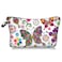 FITINI Makeup Bag Butterflies Travel Small Portable Cosmetic Organizer Pouch for Women Girls Zipper Waterproof Clutch Toiletry Storage Purse