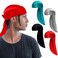 4 Pcs Silk Durag for Braids Satin Dreadlocks Double Wide Locs Twist Straps Long Durags for Men Women