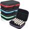 4 Pcs Essential Oils Storage Bag, 30 Bottles EVA Essential Oils Carrying Case Liquid Organizer Boxes Carrying Travel Case with Foam Insert and Carrying Handle Holds 5-15 ml