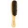 Boar Bristle Slick Back Hair Brush for Women, Smoothing Hair, Anti Frizz, Edge Control, Bamboo Hairbrush for All Hair Style-Regular