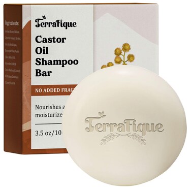 Castor Oil Shampoo Bar For Hair Growth - Solid Shampoo For Thinning Hair - Men &amp; Women (1 Pack)