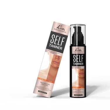 Self Tanner Tanning Lotion - Self Tanning Lotion for Body - Clean with Natural and Organic Ingredients Sunless Tanning Lotion Self Tanner For Fake Tan &amp; Quick Tan, Medium to Dark