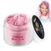 Ultikare Kids Hair Coloring Gel - Temporary Light Pink Hair Wax, Washable Hair Dye Cream, Natural Hair Paint for Hairstyling, Halloween, Cosplay, Parties, and Gifts - 3.4 Fl Oz