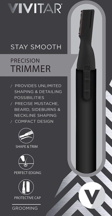 Vivitar PF-V016 BLK Precision Pen Trimmer, Black