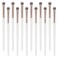 12 PCS Eyelash Cleaning Brush for Lash Extension Lash Brushes Eyelash Brushes Fluffy Eyeshadow Brush Lash Shampoo Brush for Natural Lifted Effects and Enhance Lower Lashes