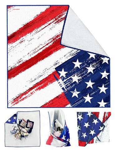 Magic Self-Adhesive Cloth - Protective Wrap for Camera Lens, Makeup Bag &amp; Cat Grooming   Reusable, Washable &amp; Scratch-Resistant Organizer(19.7"x19.7")