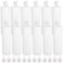 Bekith 12 Pack 16oz Plastic Squeeze Bottle with 24 Caps in 2 Styles, Refillable Plastic Bottles for Shampoo, Lotions, Liquid Body Wash, Sauce, BPA Free