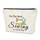 Sewing Gifts: Makeup Bag &amp; Travel Pouch for Sewing &amp; Crafting Lovers - Inspirational Gift for Women &amp; Seamstresses - Perfect for Birthdays, Thanksgiving &amp; Christmas