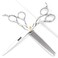 Professional Barber Hair Cutting Scissors/Shears (7-Inches) Stainless Steel Hairdressing Scissors (7.5 inch-2pc)