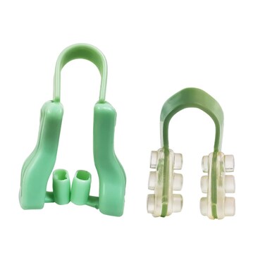 SUPVOX 2 Sets Nose Clip Set U-Type Nasal Splint Nose Slimming Device Nose Clip Clip to Lifting Nose Shaper Clip The Household Product
