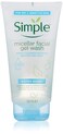 Simple Facial Gel Wash Cleanser, Water Boost Micellar For Dry Or Sensitive Skin, 5 Ounce (Pack Of 6)