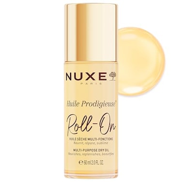 Nuxe Huile Prodigieuse MultiPurpose Dry Oil RollOn with 7 Botanical Oils for Radiant Glow and Hydration for Face Body Hair 20 Fl Oz