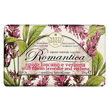 Nesti Dante Romantica Sparkling Natural Soap Wild Tuscan Lavender Verbena 250g88oz