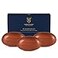 Caswell-Massey CaswellMassey Triple Milled Heritage Woodgrain Sandalwood ThreeSoap Set Scented Moisturizing Bath Soap Made In The USA 3 Count Pack of 1