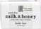River Soap Company Simple Wrap Bar Soap Milk Honey Complexion Bar 45 Ounces Large
