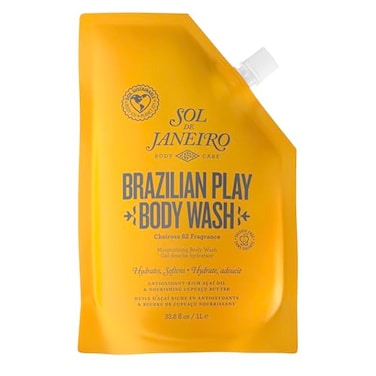 Sol de Janeiro Brazilian Play Moisturizing Shower Gel Body Wash Refill Pouch 338 fl oz