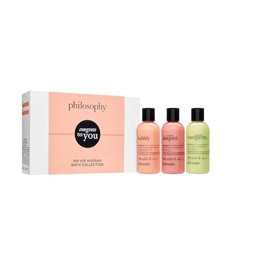 philosophy 3pc congrats shower gel gift set