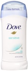 Unilever ZDove AntiPerspirant Deodorant Sensitive Skin 260 Oz Pack of 3