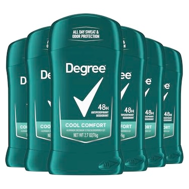 Degree Men Dry Protection Antiperspirant Cool Comfort 27 oz Pack of 6