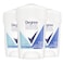 Degree Clinical Protection Antiperspirant Deodorant for Women 3 Pack 72Hour Sweat Odor Protection Shower Clean 17 oz