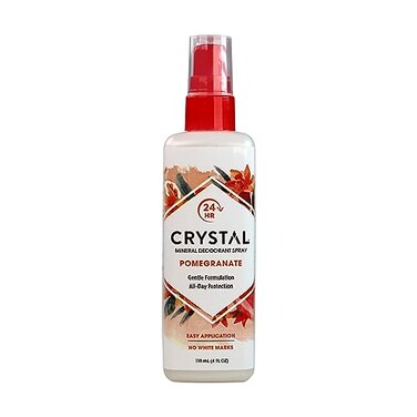 Crystal Essence Deodorant Spray Pomegranate 4 oz