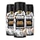AXE Fine Fragrance Collection Premium Body Spray Black Vanilla with Orange Sandalwood 3 Count with 72H Odor Protection AluminumFree 4 oz